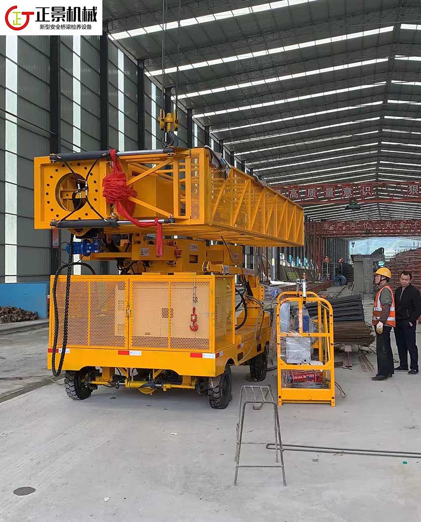 橋梁排水管安裝車